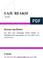 Laju Reaksi