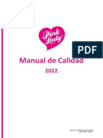 2022 Pink Lady Brand - Manual de Calidad