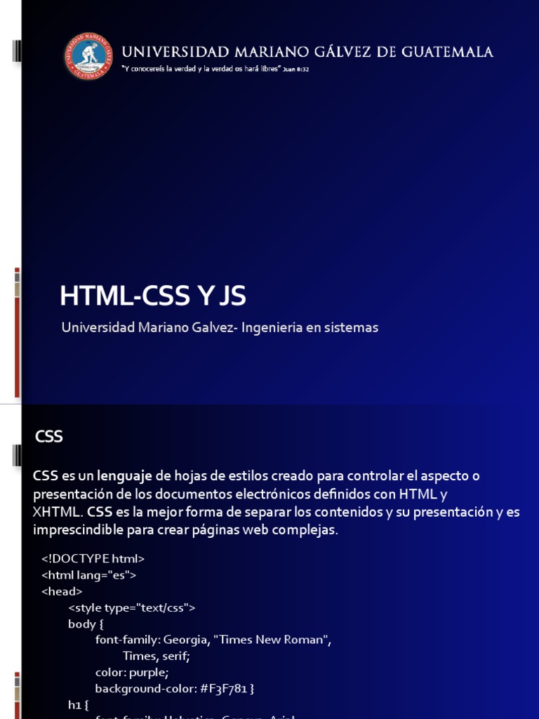 Clase 2 HTML CSS JS | PDF | HTML | Página web