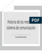 Historia de Los Medios y Sistema de Comunicación