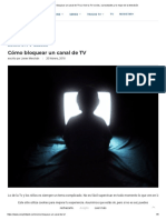Cómo Bloquear Un Canal de TV - Vive Tu TV - Series, Curiosidades y Lo Mejor de La Televisión
