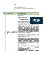 STRUKTUR KEILMUAN PAI DAN POLA PIKIRNYA