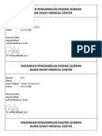 101-200 Kupon Pengambilan Daging Qurban