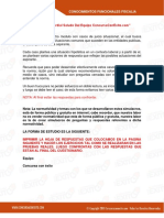 Conocimientos funcionales Fiscalía General