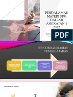 Pendalaman Materi PPG Daljab Angkatan 1 2022