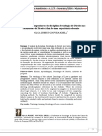 Os desafios da Sociologia do Direito nas faculdades jurídicas