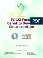 FOGSI Focus Benefit Beyond Contraception