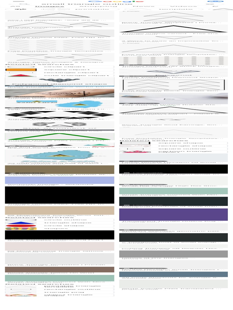 Small Triangle Outline: Images | PDF | Triangle | Elementary Geometry