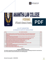 Adr - 5 Semester: Harinath Janumpally - 9440629864