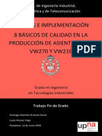 Análisis E Implementación 8 Básicos de Calidad en La Producción de Asientos para VW270 Y VW216