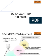 5S-KAIZEN-TQM Approach for Organizational Excellence