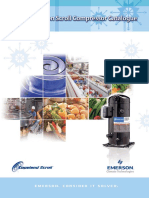 ZB Refrigeration Scroll Compressor Catalogue