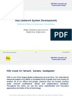 NSD (Network System Development) : Software Editor & Business Consulting