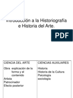 Historiografía de La Historia Del Arte