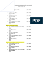 Lista de Grupos para Introducción A La Economía-1