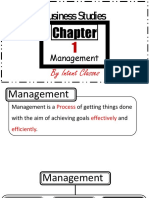 Business Studies: Management