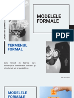 Sinteză - Modele Formale