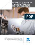 Certified Pharmaceutical Good Manufacturing Practices Professional