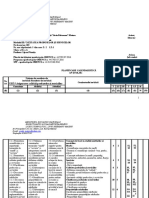 CALITATEA PROD SERV Model - Planificare - Clasa - IX