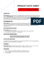 Product Data Sheet: BERAM 3060 LM (Extra Low Modulus)