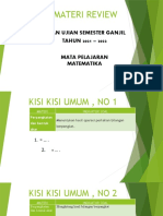 Materi Review Bedah Kisi-Kisi Uas