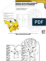 Deck Box Pikachu Es