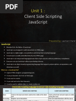 Unit 1 Client Side Scripting Latest