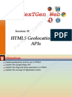 HTML5 Geolocation and APIs-1