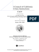 Judicial Council of California Civil Jury Instructions