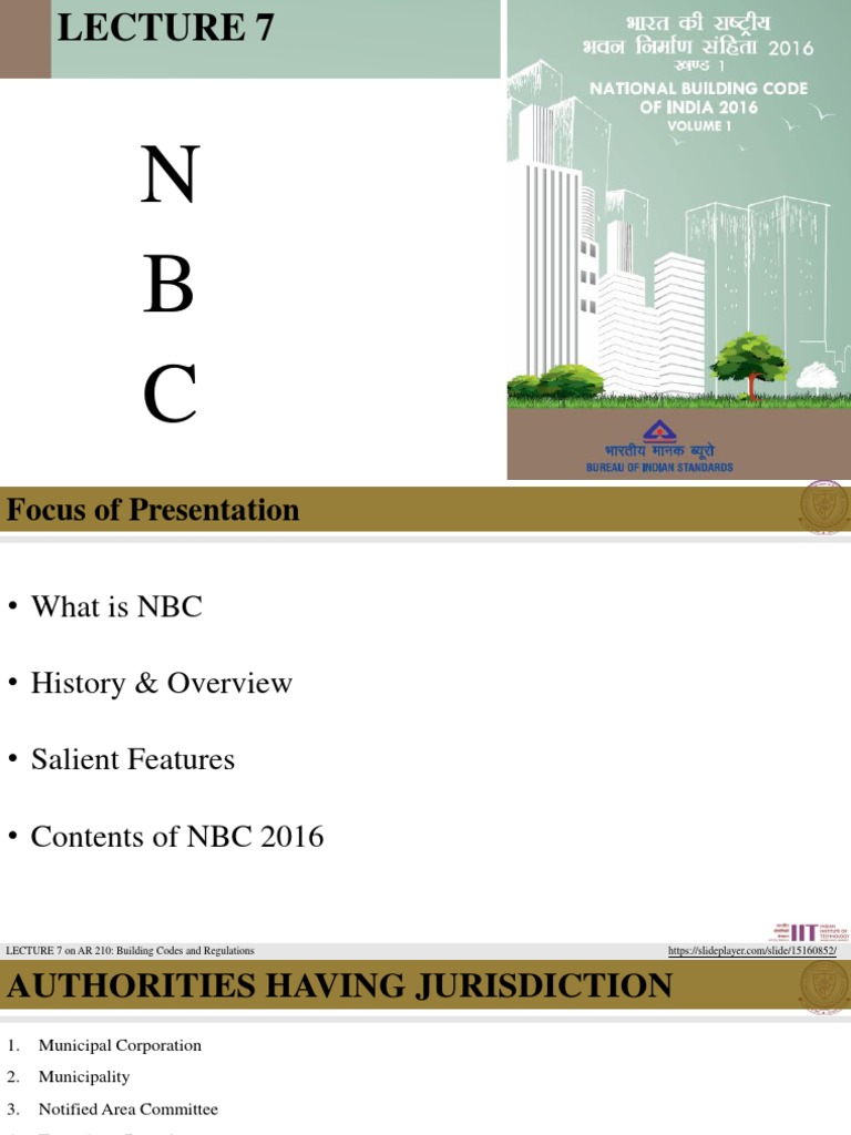 Understanding the National Building Code of India | PDF | Concrete ...