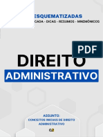 Aula 011 Conceitos Iniciais de Direito Administrativo