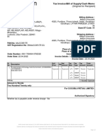 Tax Invoice for Book Purchase