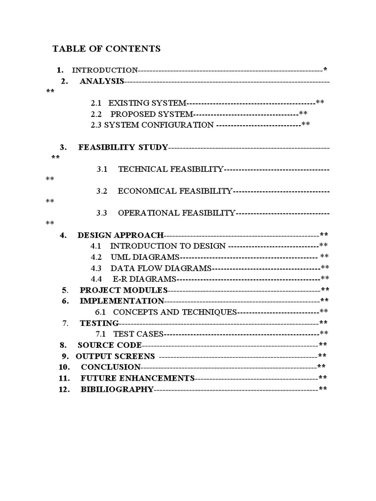 A Comprehensive Table of Contents and Introduction for an Online Event