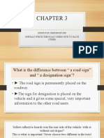 Signs For Designations Signals Which The Road Users Give To Each Other