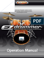 EZdrummer Operation Manual