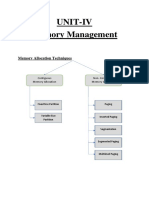 UNIT 4 Memory Management