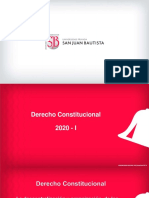 Derecho Constitucional. Tema 19