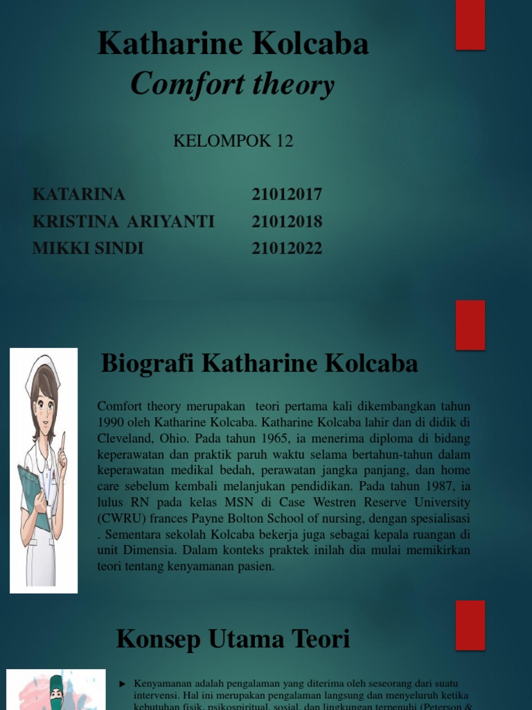 Teori Katharine Kolcaba PDF
