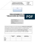 2101 Plantilla - Procedimiento de Seleccion de Personal