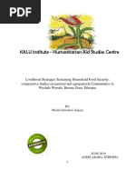 Livelihood Strategies Sustaining Household Food Security