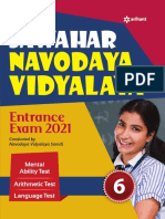 Arihant Jawahar Navodaya Vidyalaya Class 6 Book PDF