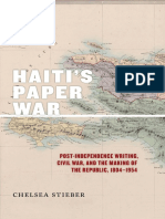 Chelsea Stieber - Haiti's Paper War - Post-Independence Writing, Civil War, and The Making of The Republic, 1804-1954-NYU Press (2020)