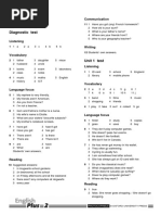 Tests B Answer Key