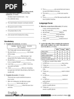 Unit 7 Standard Test