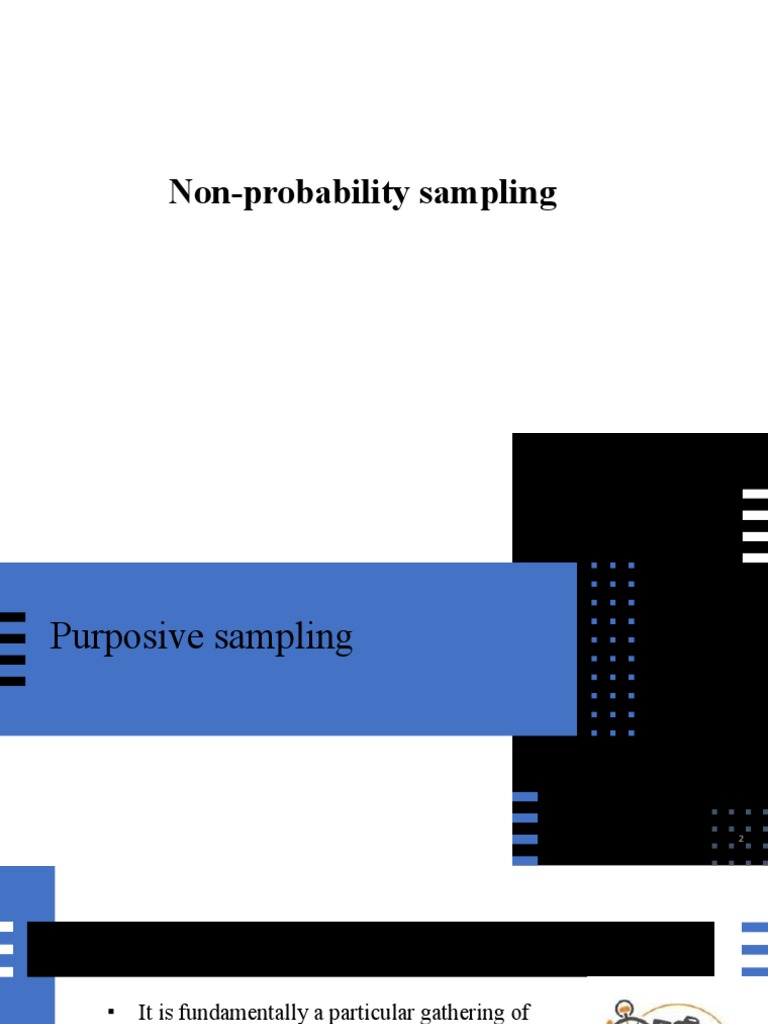 (CH 8) Non-Probability Sampling | PDF | Sampling (Statistics) | Survey ...