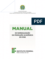 Manual Normalizacao Producao Academica Ifms