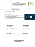 Surat Permohonan Pemimjaman Ruangan Untuk Latihan PMB