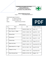 3....... Surat Tugas Pelaksanaan Survei