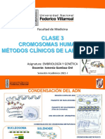 Clase 3 Cromosomas Metodos Clinicos Laboratorio 2021-I Unfv