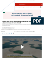 Lagoas Dos Lençóis Maranhenses Chegam Ao Nível Máximo e Atraem Turistas de Todo o Brasil - Maranhão - G1